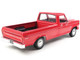 1974 Ford F 100 Pickup Truck Candy Apple Red 1/18 Diecast Model Car IXO Models U18RDC003