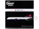 Airbus A350 900 Commercial Aircraft Delta Air Lines N504DN White with Red and Blue Tail Gemini 200 Series 1/200 Diecast Model Airplane GeminiJets G2DAL1496