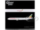 Boeing 777 9 Commercial Aircraft Ethiopian Airlines ET BBX White with Tail Stripes Gemini 200 Series 1/200 Diecast Model Airplane GeminiJets G2ETH1324
