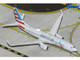 Boeing 737 800 Commercial Aircraft American Airlines 100th Anniversary 2026 N840NN Gray with Tail Stripes 1/400 Diecast Model Airplane GeminiJets GJAAL2417 Boeing 737 800 Commercial Aircraft American Airlines 100th Anniversary 2026 N840NN Gray with Tail Stripes 1/400 Diecast Model Airplane GeminiJets GJAAL2417