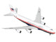 Boeing VC 25B Transport Aircraft Air Force One United States of America 31000 White and Blue with Red Stripes 1/400 Diecast Model Airplane GeminiJets GJAFO2401 Boeing VC 25B Transport Aircraft Air Force One United States of America 31000 White and Blue with Red Stripes 1/400 Diecast Model Airplane GeminiJets GJAFO2401