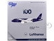 Airbus A320neo Commercial Aircraft Lufthansa 100th Anniversary D AING White and Dark Blue 1/400 Diecast Model Airplane GeminiJets GJDLH2413 Airbus A320neo Commercial Aircraft Lufthansa 100th Anniversary D AING White and Dark Blue 1/400 Diecast Model Airplane GeminiJets GJDLH2413