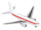 Boeing 737 600 Transport Aircraft EG&G Janet Airlines N319BD White with Red Stripes 1/400 Diecast Model Airplane GeminiJets GJEGG2419