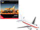 Boeing 737 600 Transport Aircraft EG&G Janet Airlines N319BD White with Red Stripes 1/400 Diecast Model Airplane GeminiJets GJEGG2419