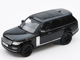 2021 Land Rover Range Rover Black 1/64 Diecast Model Car GCD x Enchery GE-001-003