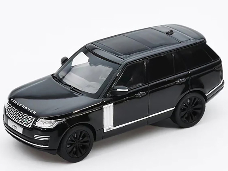 2021 Land Rover Range Rover Black 1/64 Diecast Model Car GCD x Enchery GE-001-003