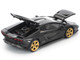 Lamborghini Countach LPI 800 4 Deep Black 1/64 Diecast Model Car Pop Race PR640341