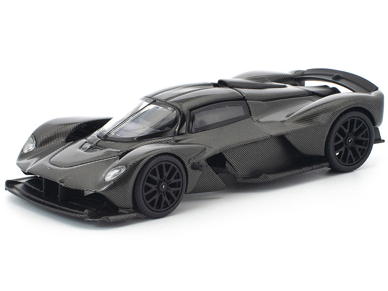 Aston Martin Valkyrie Carbon Fiber 1/64 Diecast Model Car Pop Race PR640353