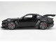 Ford Mustang GTD Shadow Black with Red Stripe 1/18 Model Car Top Speed TS0673 Ford Mustang GTD Shadow Black with Red Stripe 1/18 Model Car Top Speed TS0673