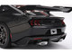 Ford Mustang GTD Shadow Black with Red Stripe 1/18 Model Car Top Speed TS0673 Ford Mustang GTD Shadow Black with Red Stripe 1/18 Model Car Top Speed TS0673