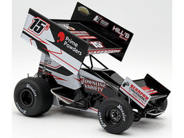Winged Sprint Car #15H Sam Hafertepe Townline Variety Prime Powders 2026 1/18 Diecast Model Car ACME A1826021