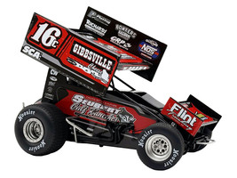 Winged Sprint Car #16C Scotty Thiel Greg Wheeler Motorsports Seubert Calf Ranches 2026 1/18 Diecast Model Car ACME A1826023
