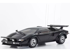 Lamborghini Countach LP 400S Black The Cannonball Run 1981 Movie 1/18 Diecast Model Car Kyosho KS08320BKCR
