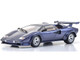 Lamborghini Countach LP 5000 Quattrovalvole Dark Blue Metallic 1/18 Diecast Model Car Kyosho KS08320DBL Lamborghini Countach LP 5000 Quattrovalvole Dark Blue Metallic 1/18 Diecast Model Car Kyosho KS08320DBL