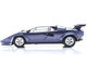 Lamborghini Countach LP 5000 Quattrovalvole Dark Blue Metallic 1/18 Diecast Model Car Kyosho KS08320DBL Lamborghini Countach LP 5000 Quattrovalvole Dark Blue Metallic 1/18 Diecast Model Car Kyosho KS08320DBL