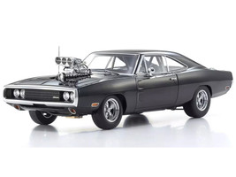 Dodge Charger R T Black The Fast and the Furious 2001 Movie 1/18 Diecast Model Car Kyosho KS08974FF