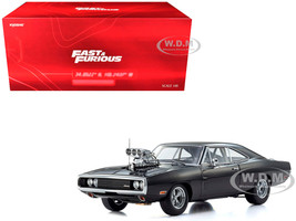 Dodge Charger R T Black The Fast and the Furious 2001 Movie 1/18 Diecast Model Car Kyosho KS08974FF