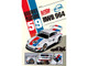 RWB 964 #59 Brumos Pleasure White with Red and Blue Stripes KitGo Base Series 1/64 Diecast Model Car Model Model MM64-RWB964-KITGO01 RWB 964 #59 Brumos Pleasure White with Red and Blue Stripes KitGo Base Series 1/64 Diecast Model Car Model Model MM64-RWB964-KITGO01