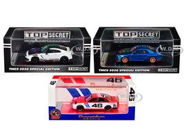 The Model Car Show TMCS Malaysia 2026 Set of 3 Pieces Limited Edition to 680 pieces Worldwide 1/64 Diecast Model Cars BM Creations 64B0443-501-512