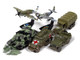 Military Set A of 6 pieces 2026 Release 1 Limited Edition Diecast Models Johnny Lightning JLML014A Military Set A of 6 pieces 2026 Release 1 Limited Edition Diecast Models Johnny Lightning JLML014A