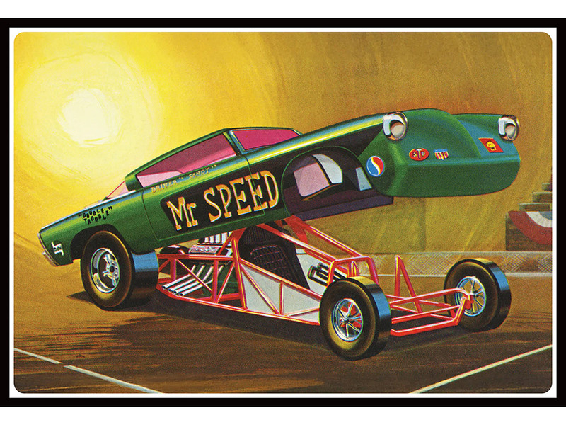 Skill 3 Model Kit 1953 Studebaker Funny Car Mr Speed 1/25 Scale Model AMT AMT1549