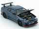 Nissan Top Secret Skyline GT R BNR34 RHD Right Hand Drive Stealth Gray with Carbon Hood Tokyo Auto Salon 2026 1/64 Diecast Model Car BM Creations 64B0498 Nissan Top Secret Skyline GT R BNR34 RHD Right Hand Drive Stealth Gray with Carbon Hood Tokyo Auto Salon 2026 1/64 Diecast Model Car BM Creations 64B0498