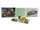 Peterbilt 359 with 63 Flat Top Sleeper & Wilson Silverstar Livestock Trailer Red s Favorites Hank Cosper Yellow with Black Stripes 1/64 Diecast Model DCP/First Gear 69-2265 Peterbilt 359 with 63 Flat Top Sleeper & Wilson Silverstar Livestock Trailer Red s Favorites Hank Cosper Yellow with Black Stripes 1/64 Diecast Model DCP/First Gear 69-2265