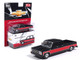 1979 Chevrolet Scottsdale C20 Crew Cab Pickup Truck Black with Red Side Stripes Limited Edition 1/64 Diecast Model Car IXO Models IAPR1015 1979 Chevrolet Scottsdale C20 Crew Cab Pickup Truck Black with Red Side Stripes Limited Edition 1/64 Diecast Model Car IXO Models IAPR1015