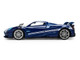 Pagani Huayra Roadster BC Blue Metallic with White Stripes Fast X (2023) Movie Fast & Furious 25th Anniversary Series 1/32 Diecast Model Car Jada 36883-25TH