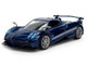 Pagani Huayra Roadster BC Blue Metallic with White Stripes Fast X (2023) Movie Fast & Furious 25th Anniversary Series 1/32 Diecast Model Car Jada 36883-25TH