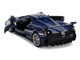 Pagani Huayra Roadster BC Blue Metallic with White Stripes Fast X (2023) Movie Fast & Furious 25th Anniversary Series 1/32 Diecast Model Car Jada 36883-25TH