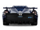 Pagani Huayra Roadster BC Blue Metallic with White Stripes Fast X (2023) Movie Fast & Furious 25th Anniversary Series 1/32 Diecast Model Car Jada 36883-25TH