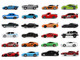25 Years of Fast & Furious Advent Calendar Set of 24 Nano Cars Nano Hollywood Rides Series Diecast Model Cars Jada 37872