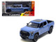 2023 Toyota Tundra TRD 4x4 Pickup Truck Cavalry Blue with Sunroof and Wheel Rack 1/24 Diecast Model Car H08555R-CBL 2023 Toyota Tundra TRD 4x4 Pickup Truck Cavalry Blue with Sunroof and Wheel Rack 1/24 Diecast Model Car H08555R-CBL
