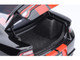 Dodge Charger SRT Hellcat Redeye Pitch Black with Red Stripes and Interior 1/18 Model Car Autoart 71754