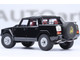 Lamborghini LM002 Nero Tenebre Black with Red Interior 1/18 Model Car Autoart 74550