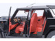 Lamborghini LM002 Nero Tenebre Black with Red Interior 1/18 Model Car Autoart 74550