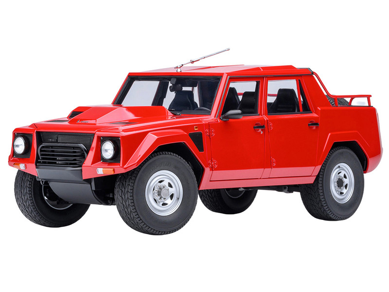 Lamborghini LM002 Rosso Siviglia Red 1/18 Model Car Autoart 74551