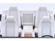 Lamborghini LM002 Argento Silver Metallic with White Interior 1/18 Model Car Autoart 74553 Lamborghini LM002 Argento Silver Metallic with White Interior 1/18 Model Car Autoart 74553