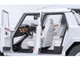 Lamborghini LM002 Argento Silver Metallic with White Interior 1/18 Model Car Autoart 74553 Lamborghini LM002 Argento Silver Metallic with White Interior 1/18 Model Car Autoart 74553
