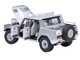 Lamborghini LM002 Argento Silver Metallic with White Interior 1/18 Model Car Autoart 74553 Lamborghini LM002 Argento Silver Metallic with White Interior 1/18 Model Car Autoart 74553