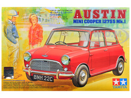 Model Kit Austin Mini Cooper 1275S MK 1 1/24 Scale Model Tamiya TAM-24235