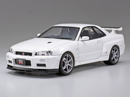 Model Kit Nissan Skyline GT R R34 V Spec II 1/24 Scale Model Tamiya TAM-24258