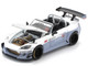 Honda Pandem S2000 RHD Right Hand Drive White and Blue Gray 1/64 Diecast Model Car Pop Race PR640300 Honda Pandem S2000 RHD Right Hand Drive White and Blue Gray 1/64 Diecast Model Car Pop Race PR640300