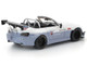 Honda Pandem S2000 RHD Right Hand Drive White and Blue Gray 1/64 Diecast Model Car Pop Race PR640300 Honda Pandem S2000 RHD Right Hand Drive White and Blue Gray 1/64 Diecast Model Car Pop Race PR640300