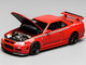 Nissan Skyline GT R R34 Nismo RHD Right Hand Drive Custom Red with Stripes Senior 64 Series 1/64 Diecast Model Car MotorHelix M63420 Nissan Skyline GT R R34 Nismo RHD Right Hand Drive Custom Red with Stripes Senior 64 Series 1/64 Diecast Model Car MotorHelix M63420