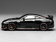 2022 Nissan GT R Nismo R35 RHD Right Hand Drive Meteor Flake Black Pearl with Carbon Hood and Top Senior 64 Series 1/64 Diecast Model Car MotorHelix M63524