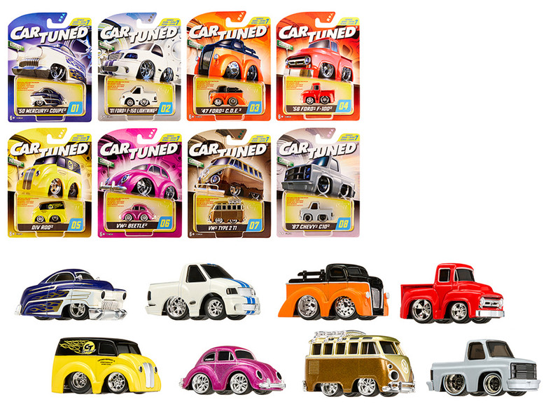 Hobby Alt 2026 Series 7 Set of 8 Diecast Model Cars CarTuned 592648-XX6