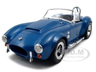 1966 Shelby Cobra Super Snake Blue 1/18 Diecast Model Car Shelby Collectibles 125