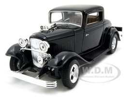 1932 Ford Coupe Black 1/24 Diecast Model Car Motormax 73251